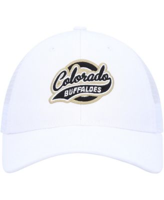 Men's White Colorado Buffaloes Brant Trucker Adjustable Hat