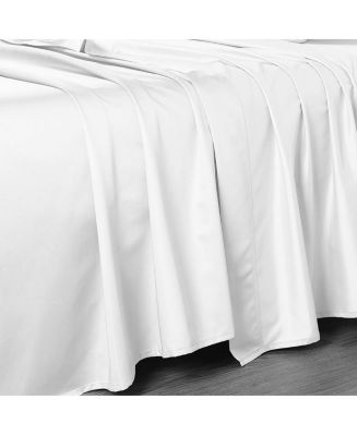 Egyptian Linens 800 Thread Count Heavyweight Cotton Flat Sheet Only - Made in USA, King - Macy's