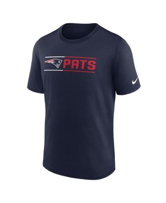 Men's Navy New England Patriots Exceed Performance T-Shirt