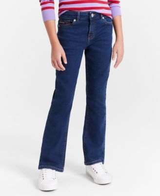 Tommy Hilfiger - Big Girls Mid-Rise Flared-Leg Jeans