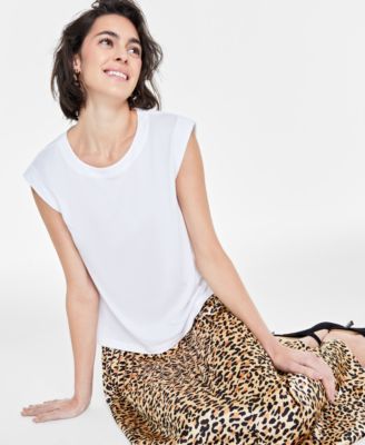 On 34th - Women's Knit Crewneck Extended-Sleeve Top