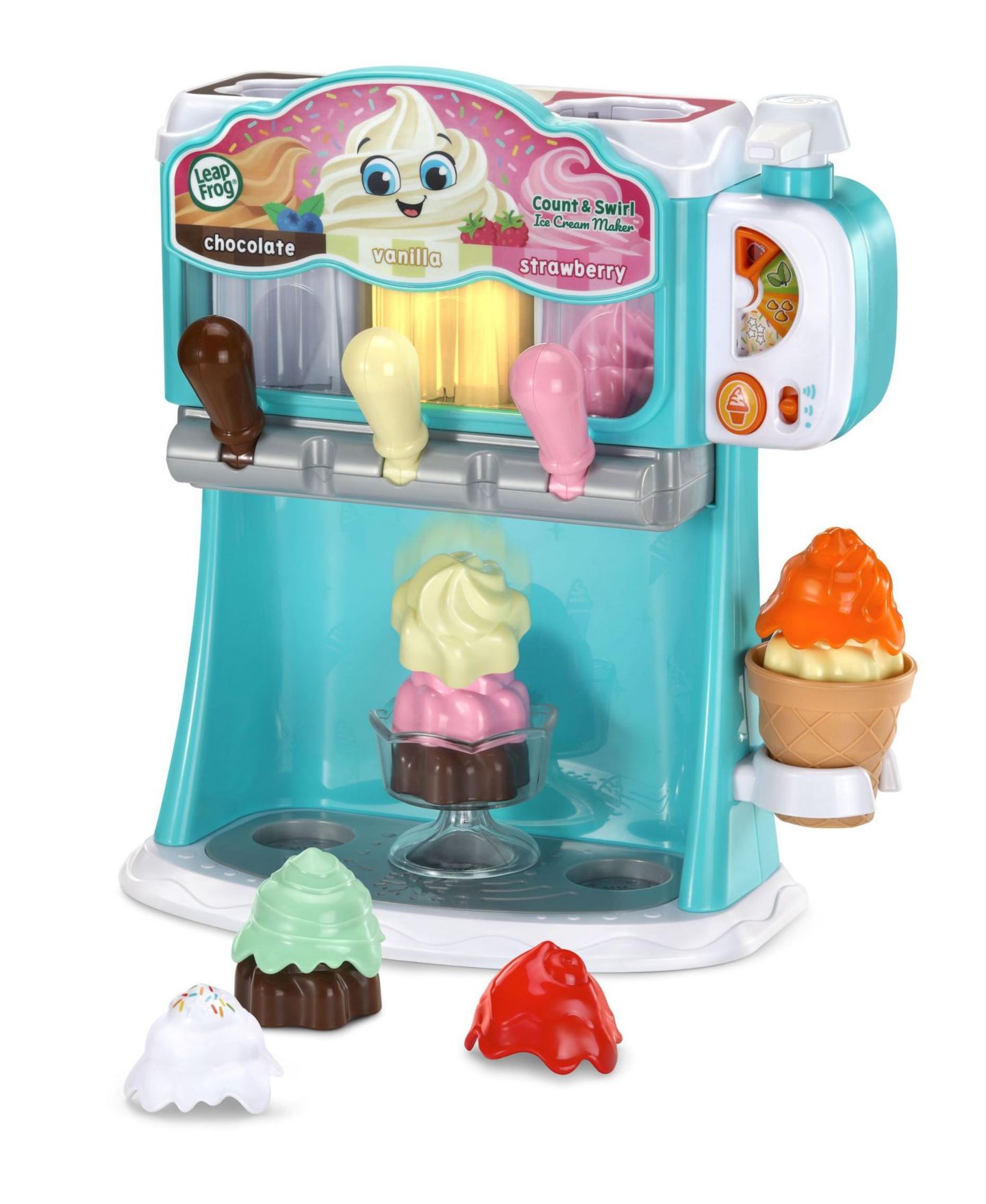 Детский игровой набор VTech LeapFrog Count Swirl Ice Cream Maker — фото 1