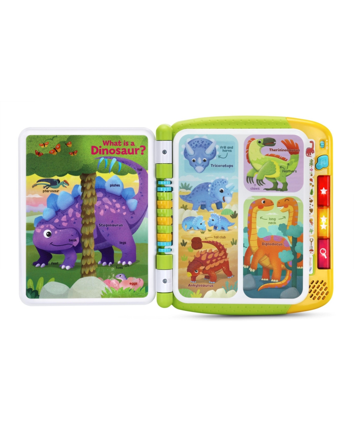 LEAPFROG TOUCH AND LEARN DINOSAUR BOOK ALPHABET TOYS 