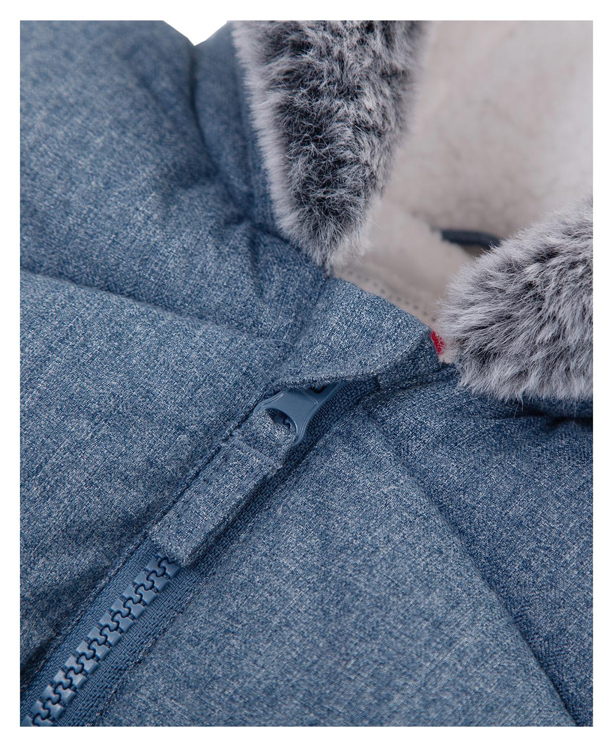 Rokka&Rolla Baby Boys Baby Sherpa Lined Puffer Jacket Warm Winter Coat with Hood for Newborn