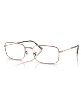 Unisex Irregular Metal RB3746V Optics Eyeglasses