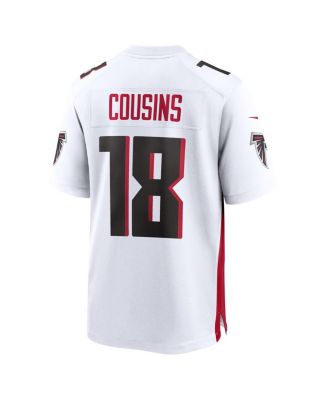 Men's Kirk Cousins White Atlanta Falcons Game Player Jersey