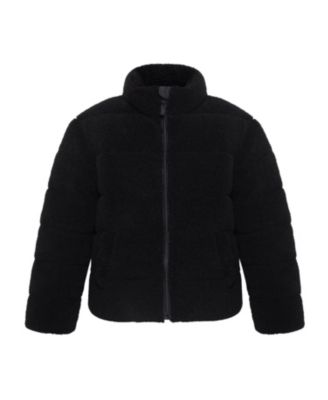 Big Girls Sherpa Puffer Jacket