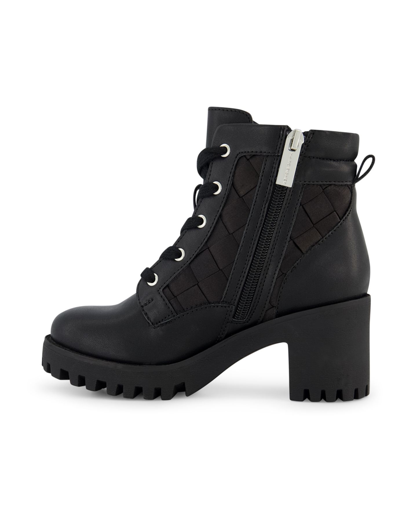 Ботинки Marc Fisher Markiva Weave Ankle Boot для девочек, цвет: Чёрный — фото 7