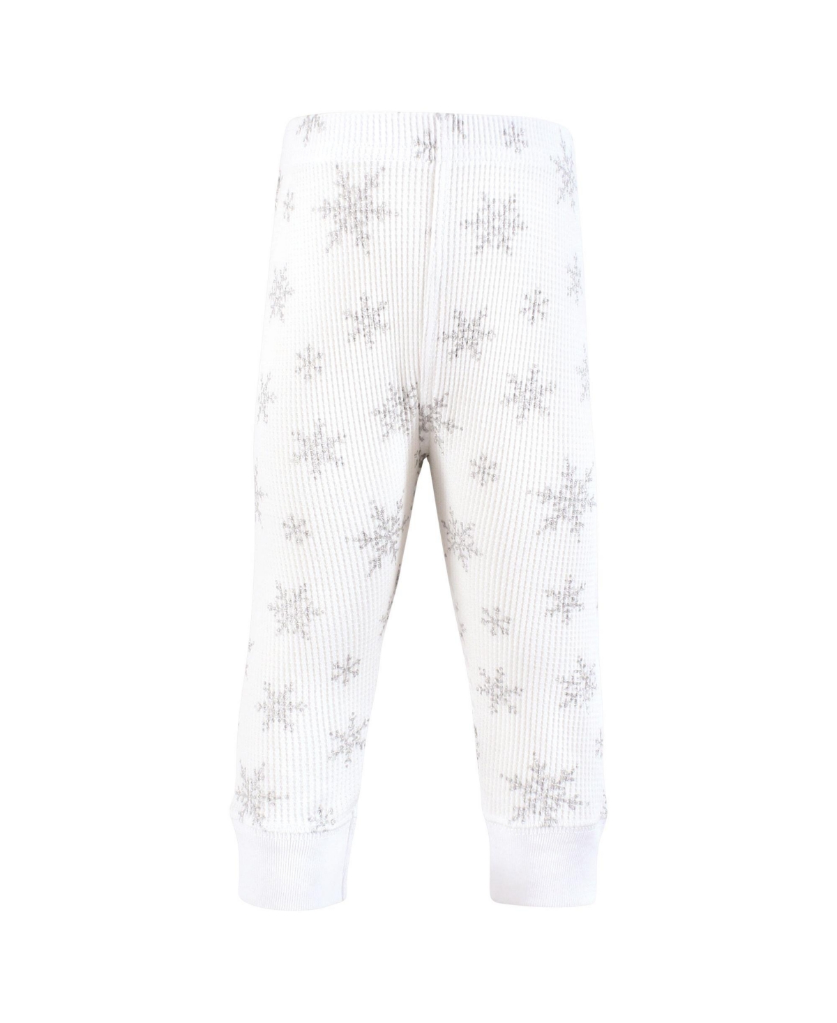 Hudson Baby Baby Girls Thermal Tapered Ankle Pants 4pk,- Snowflake