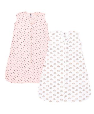Baby Girls Hudson Thermal Sleeveless Sleeping Bag 2pk