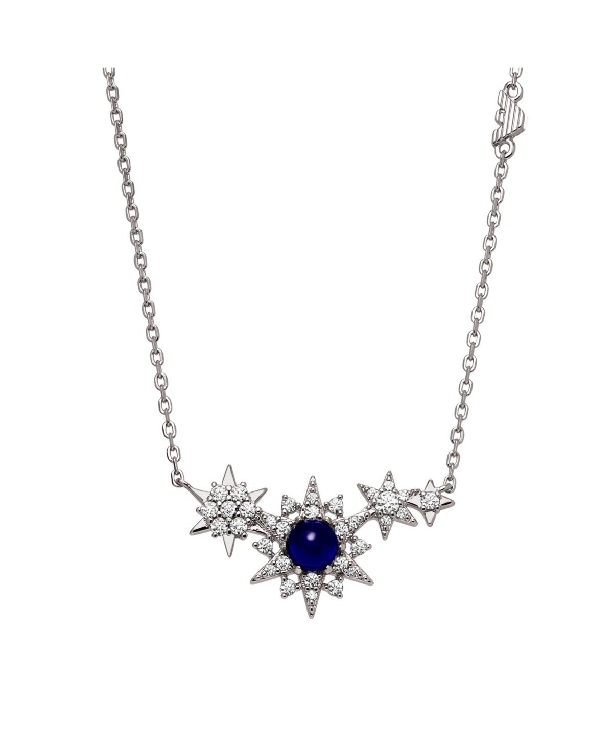 Emporio Armani Women's Sterling Silver Station Necklace - Silver