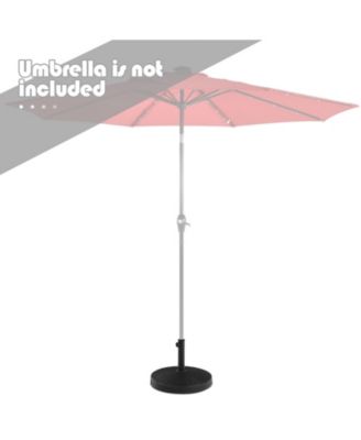 49 LBS Patio Resin Umbrella Base Stand for Outdoor