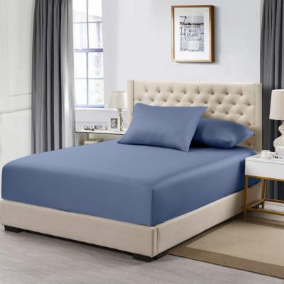 Percale Extra Deep Fitted (22 Inches) Fitted Sheet Only