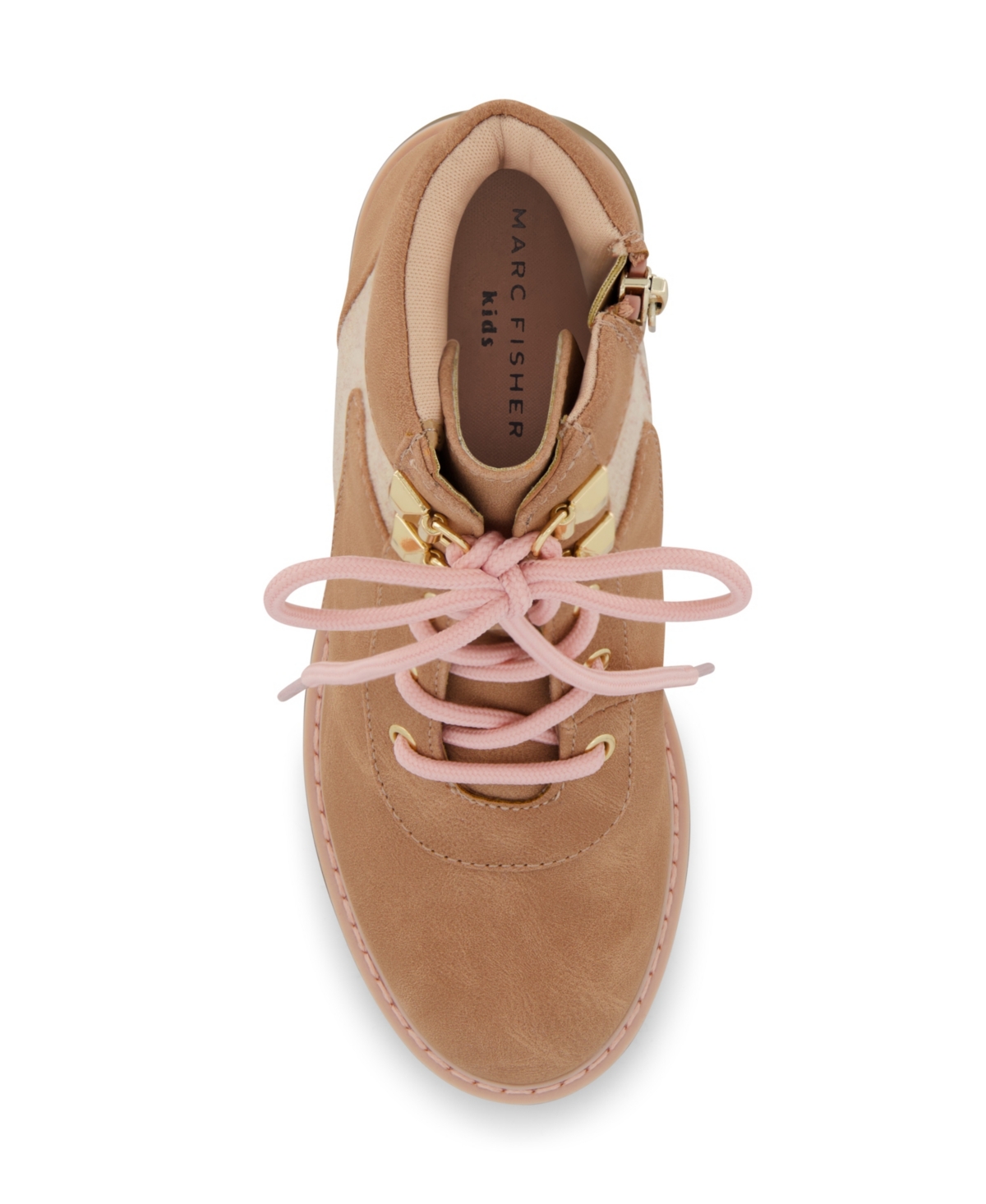 Marc Fisher Little And Big Girls Jade Mary Moto Ankle Boot In Mauve