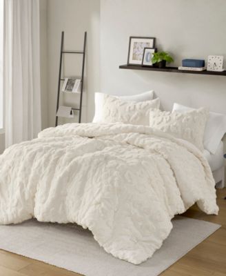 Larissa Chenille 3-Pc. Comforter Set, King/California King