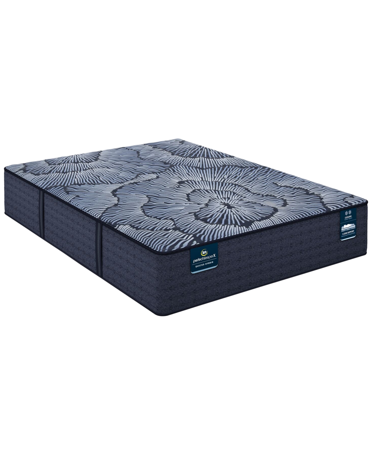 Serta Perfect Sleeper X Excelled Extra Firm 13.75" Quilted Hybrid Mattress Set In No Color