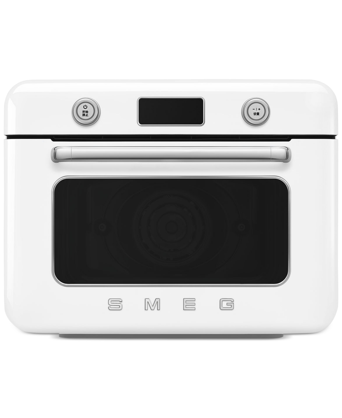 Smeg Retro Combi 10-function Countertop Steam Oven In White