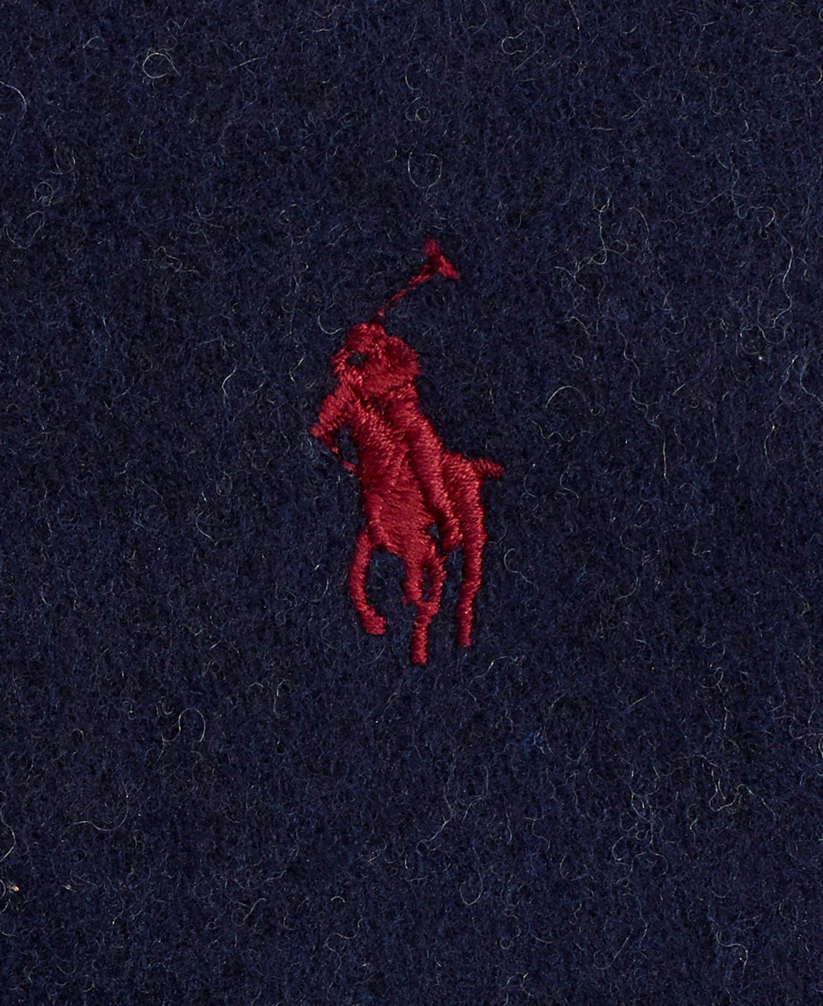 Polo Ralph Lauren Men's Classic Reversible Scarf -harvard wine