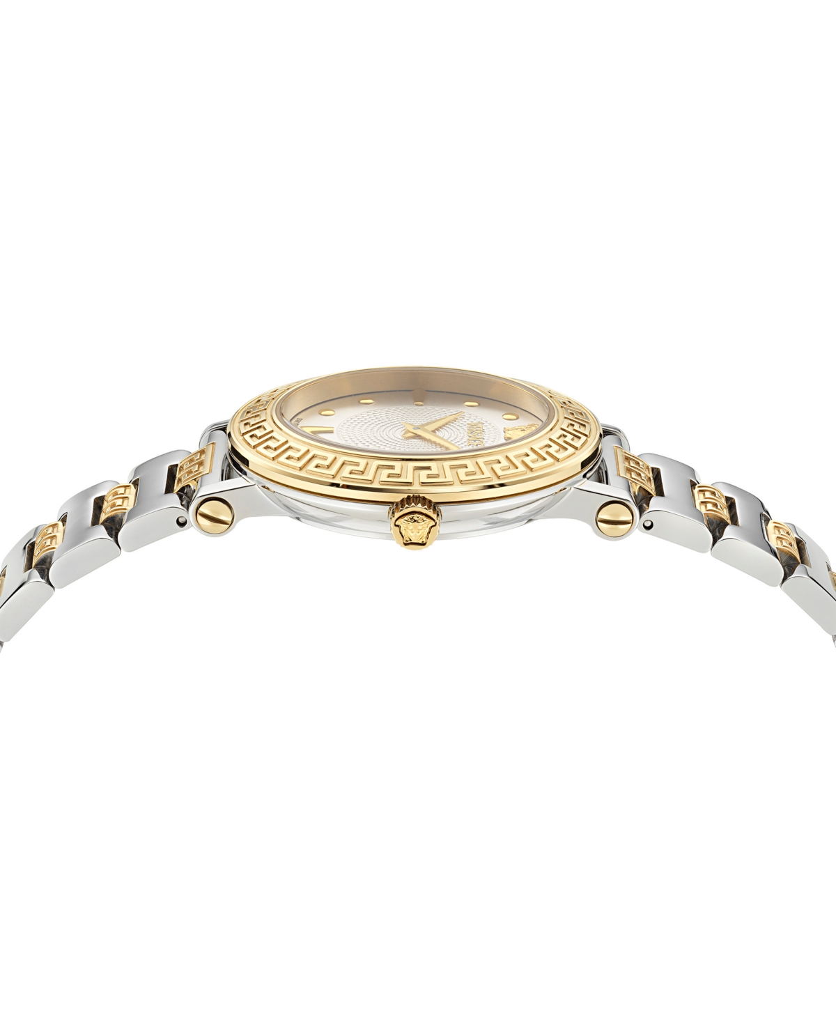 Versace Greca Sphere Watch, 35mm In Two Tone