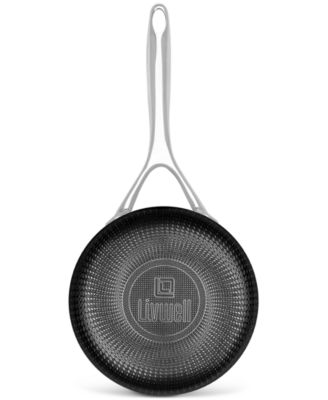 DiamondClad 1.5-Qt. Hybrid Nonstick Stainless Steel Saucepan and Lid