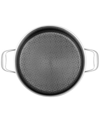 DiamondClad 5-Qt. Hybrid Nonstick Stainless Steel Saut&eacute; Pan and Lid