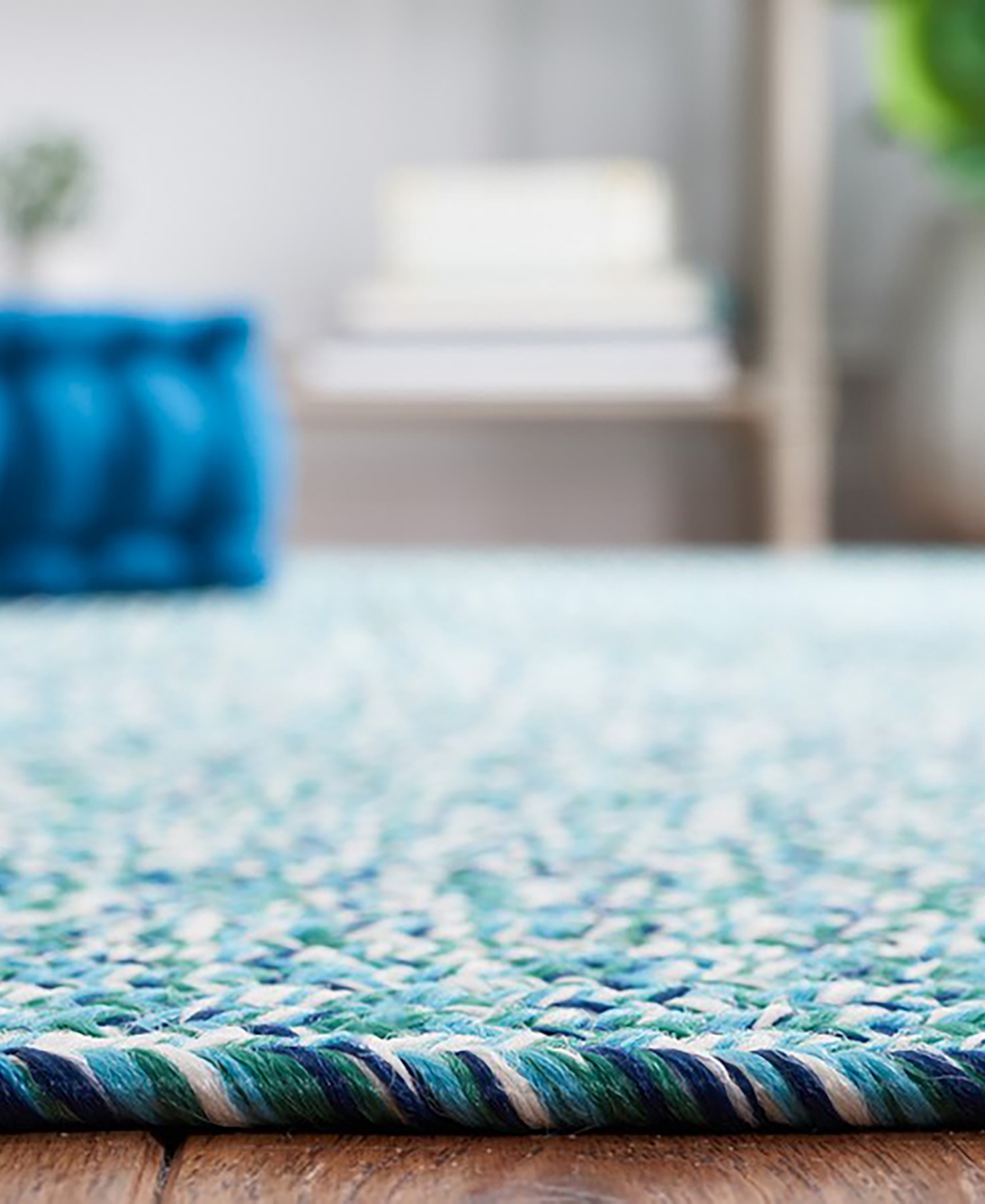 Safavieh Braided BRA201K 9'x12' Area Rug -Green