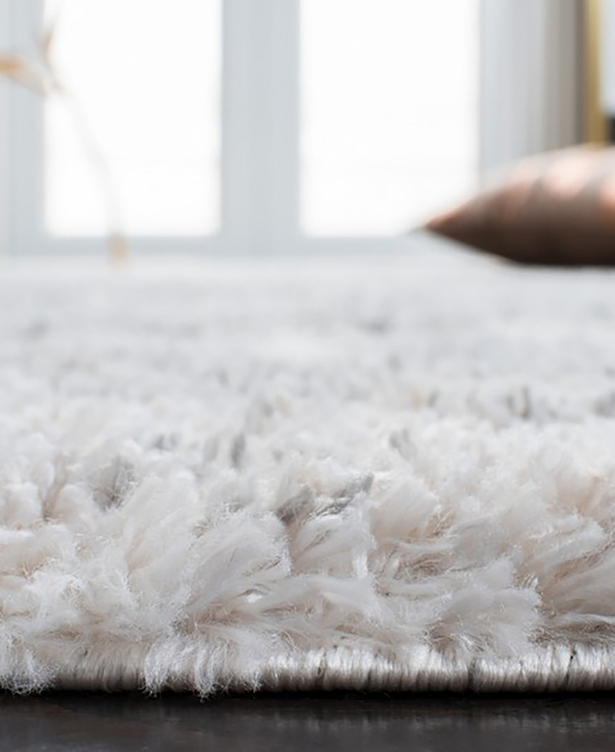 Safavieh Berber Shag 100 BER272A 2'x22' Area Rug