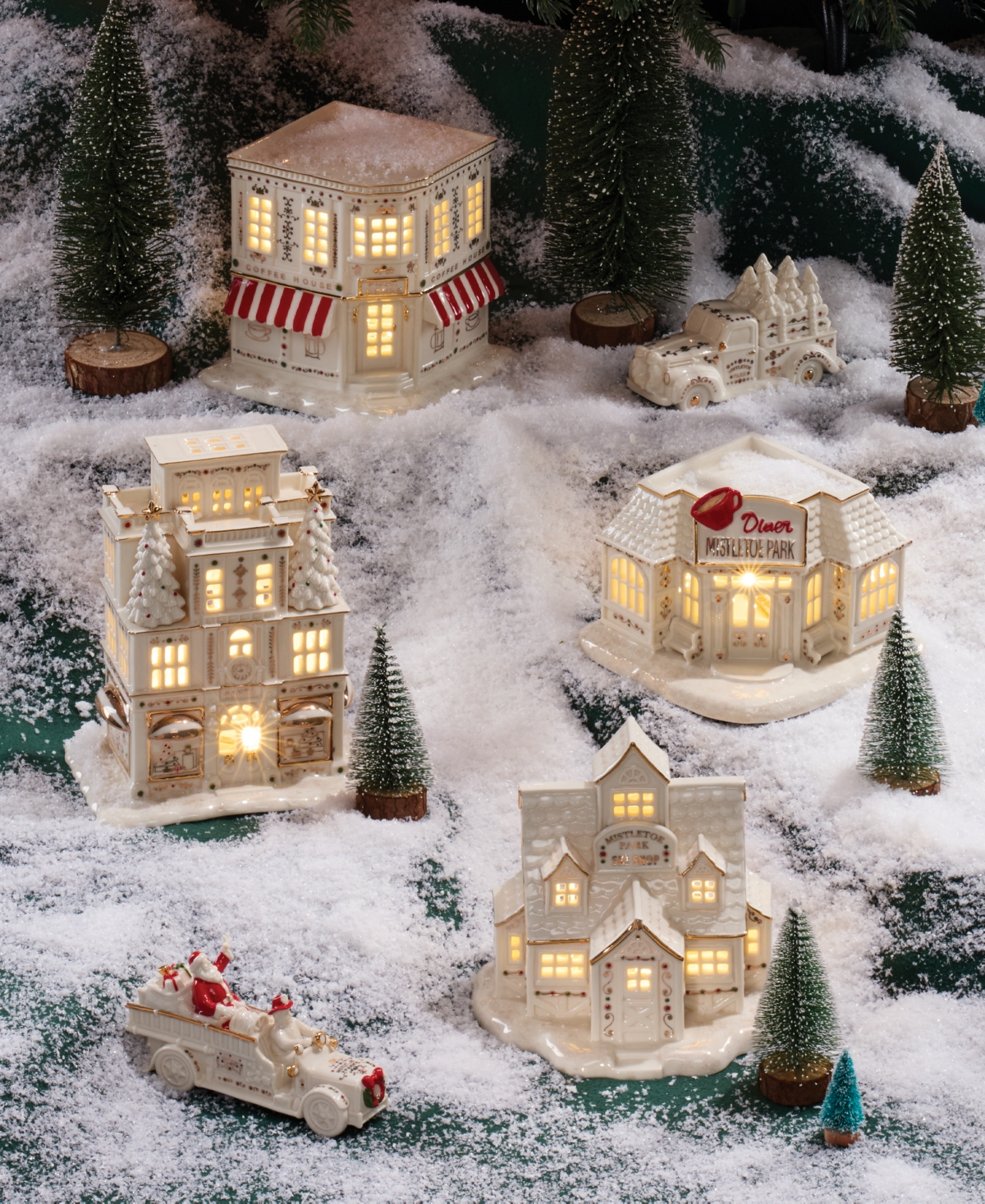 From The Vault! Lenox Mistletoe Park Department Store, Exclusively at Macy's