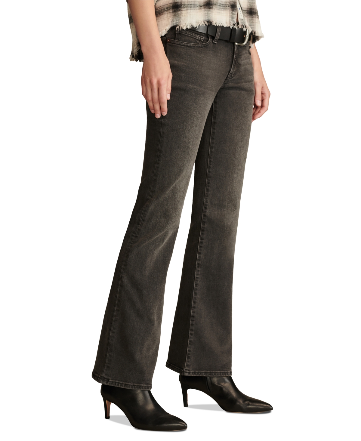 LUCKY BRAND WOMEN'S MID RISE SWEET FLARE-LEG JEANS 