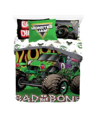 Monster Jam Grave Digger Bed Set