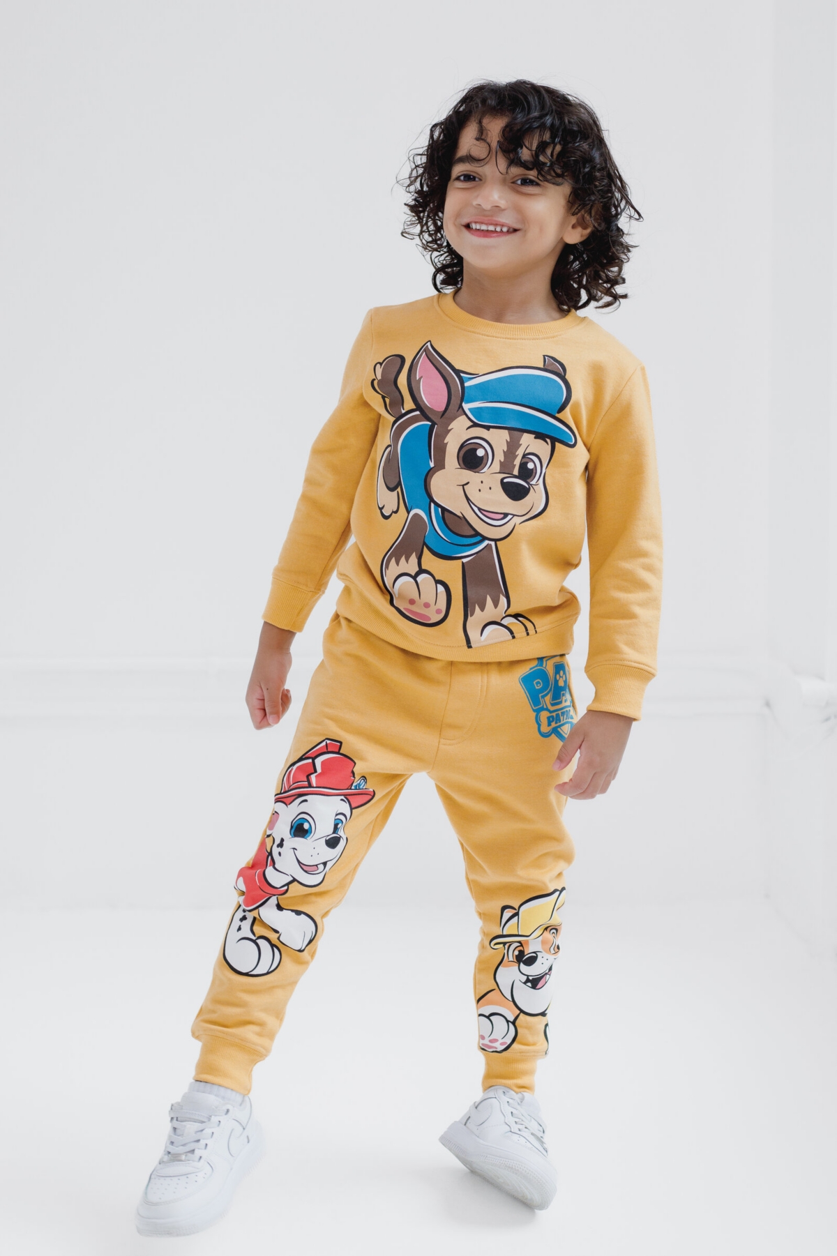 Nickelodeon Boys Paw Patrol Sweatshirt and Fleece Pants Outfit Set to (2T - 10-12)