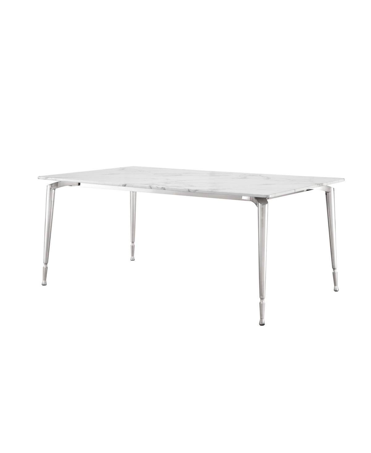 Nicole Miller Ira Dining Table -silver