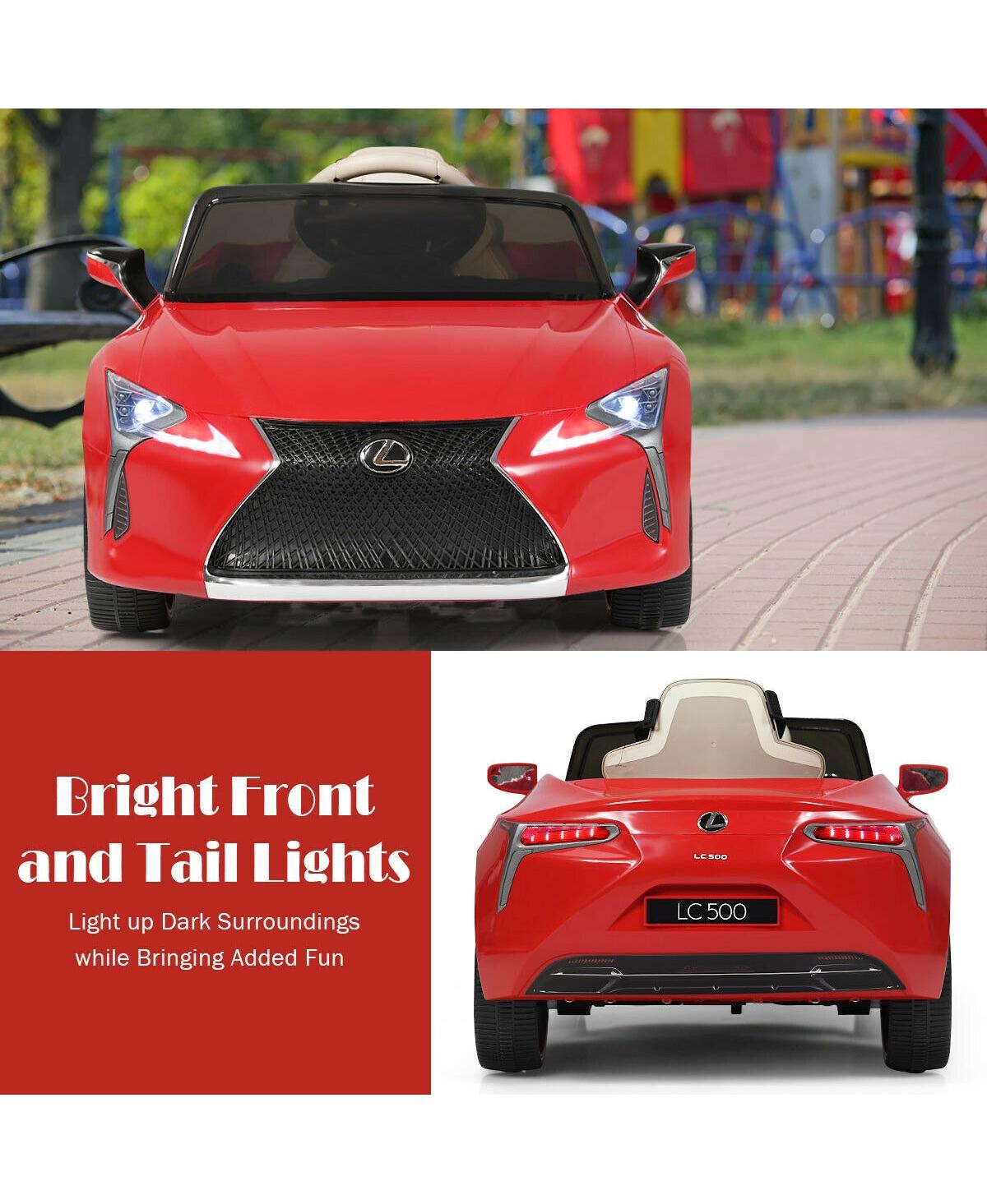 Lexus LC500 Licensed Kids 12V Ride Remote Control Electric Vehicle