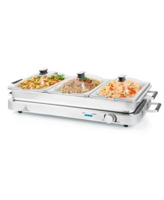2 in 1 Electric Warming Tray with Temperature Control - Macy's