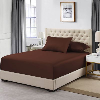Extra Deep Fitted Sheet Only (22 Inches) - Luxurious Cotton 608 Thread Count