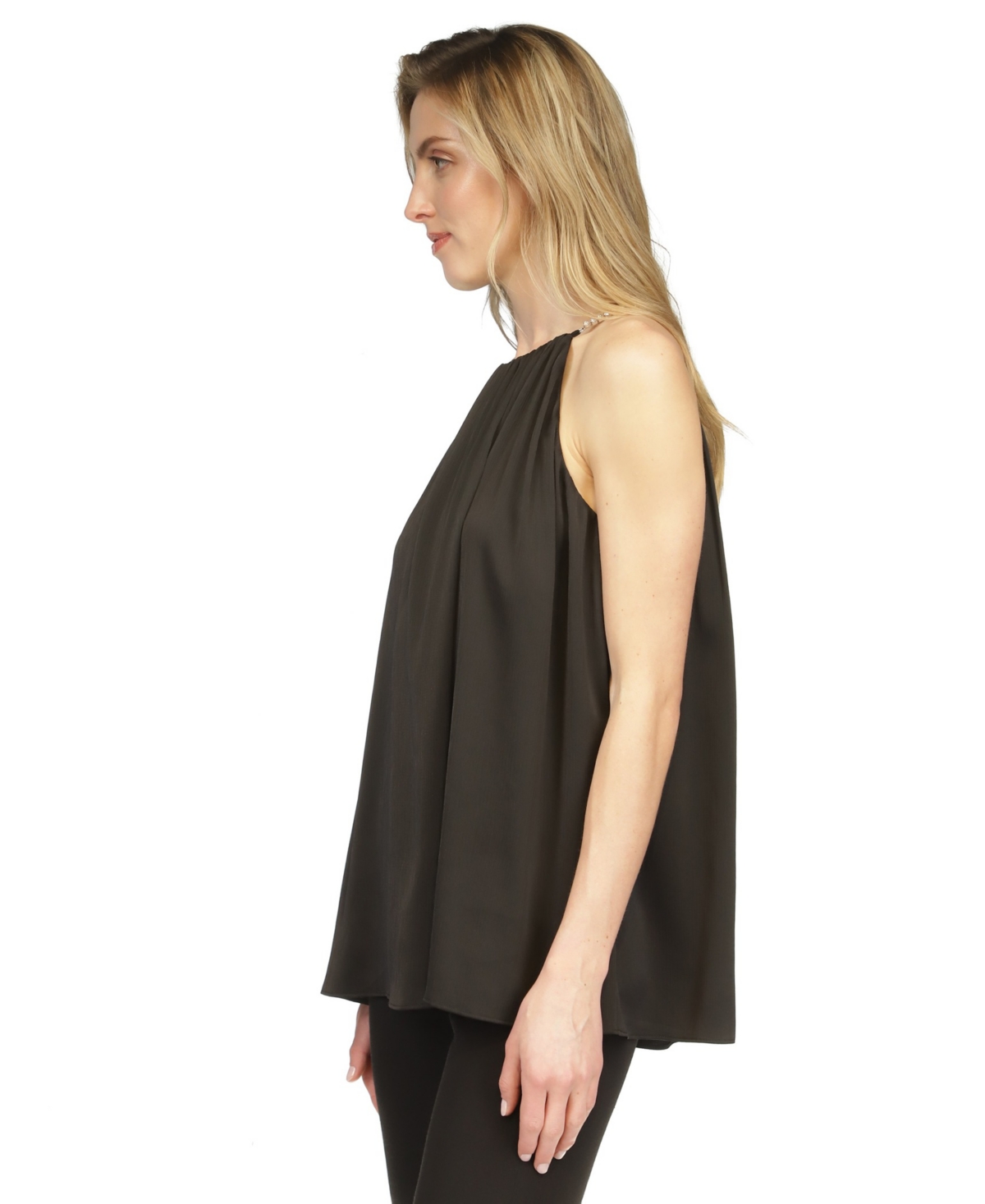 Michael Michael Kors Women's Satin Chain Halter Top