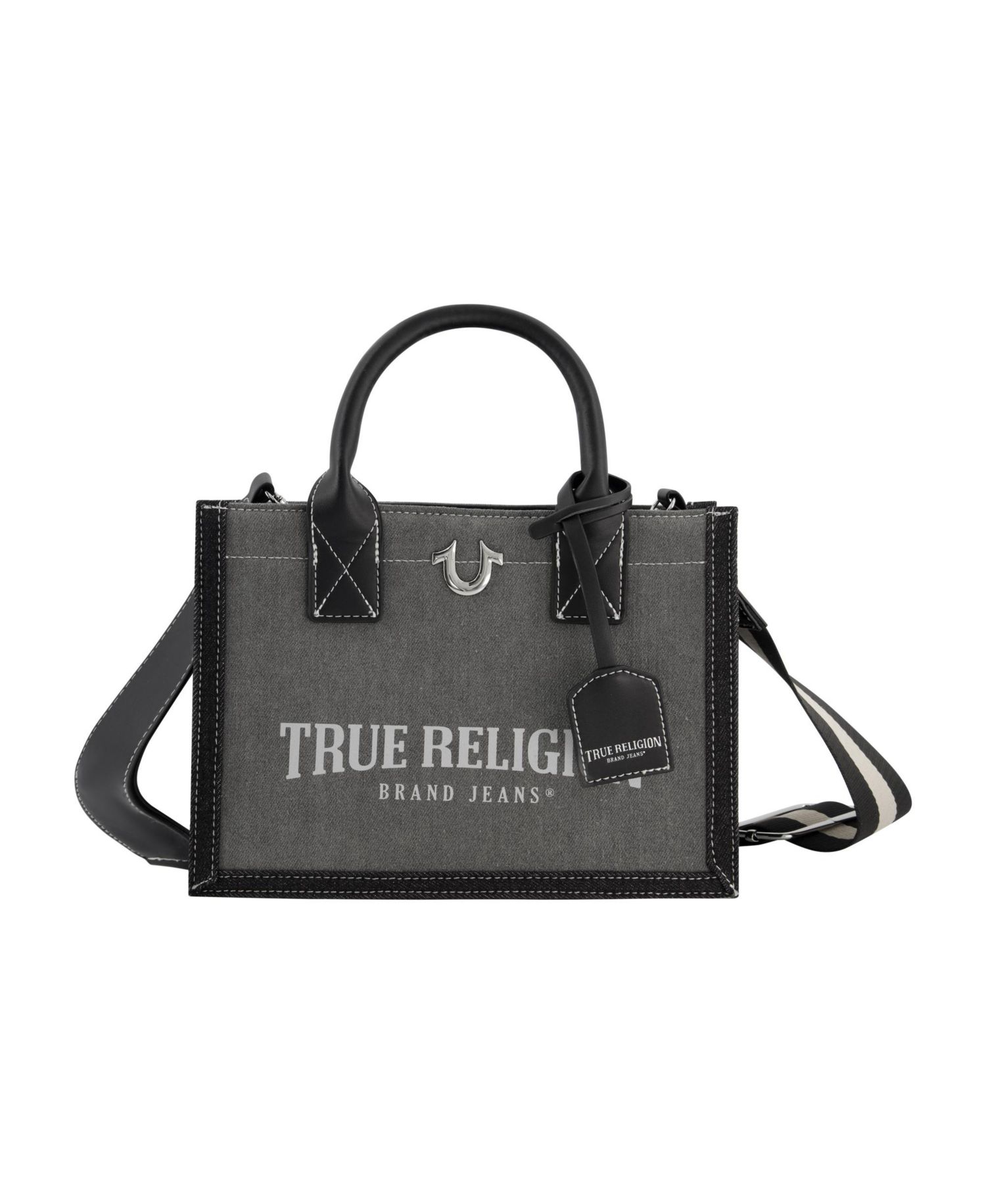 Modern Edge Denim Tote