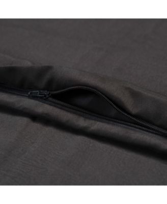 Premium Bordered Navy Duvet Comforter Cover Bedding Set Twin Size - Stich 2-Piece Set Luxurious Minimalist Style Brushed Microfiber Comforter Cover - Ultra Soft Breathable Stain Resistant