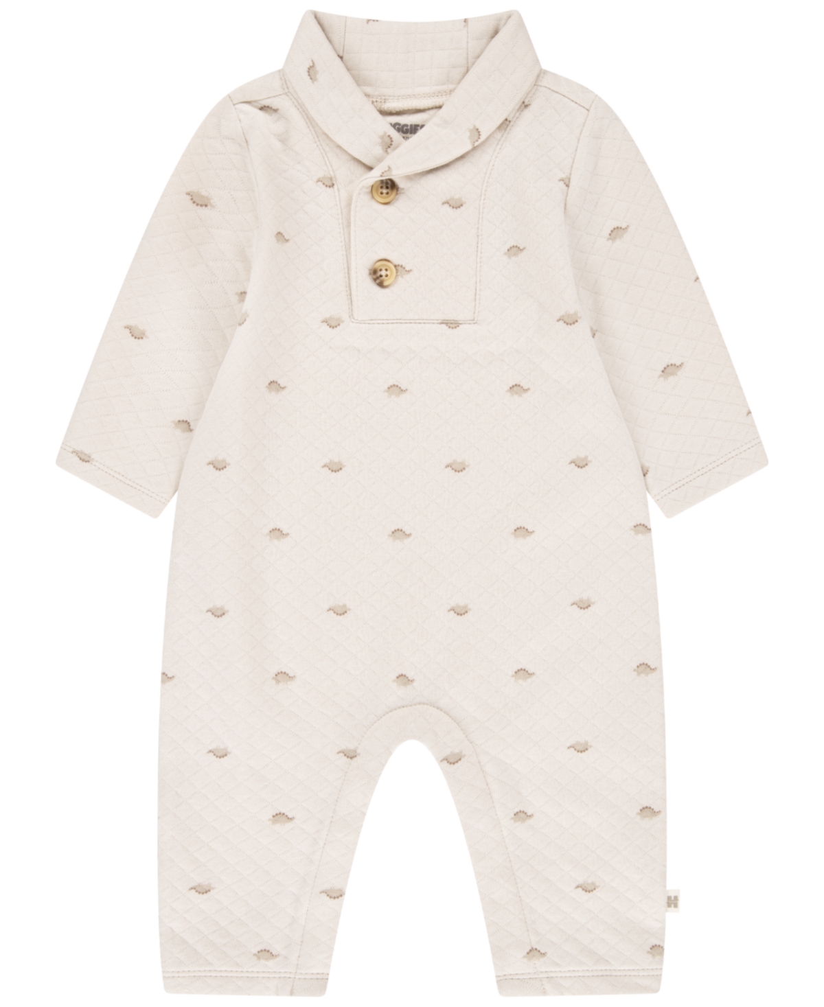 Huggies Baby Boys Quilted Coverall In  French Oak