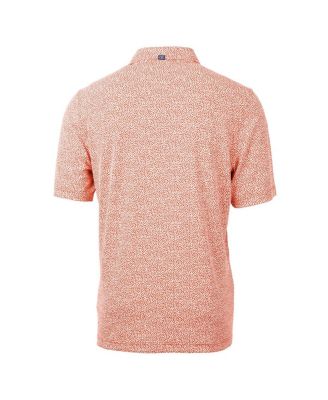 Men's Auburn Tigers Alumni Logo DryTec Virtue Eco Pique Botanical Print Polo