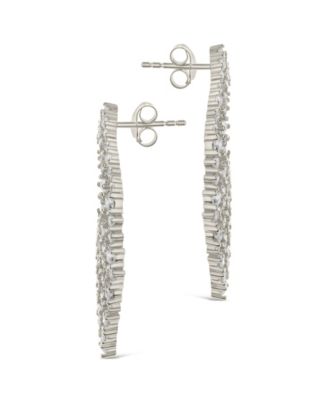 Priscilla Cubic Zirconia Statement Stud Earrings