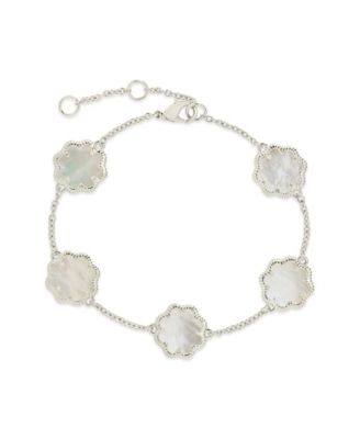 Rose Petal Station Bracelet