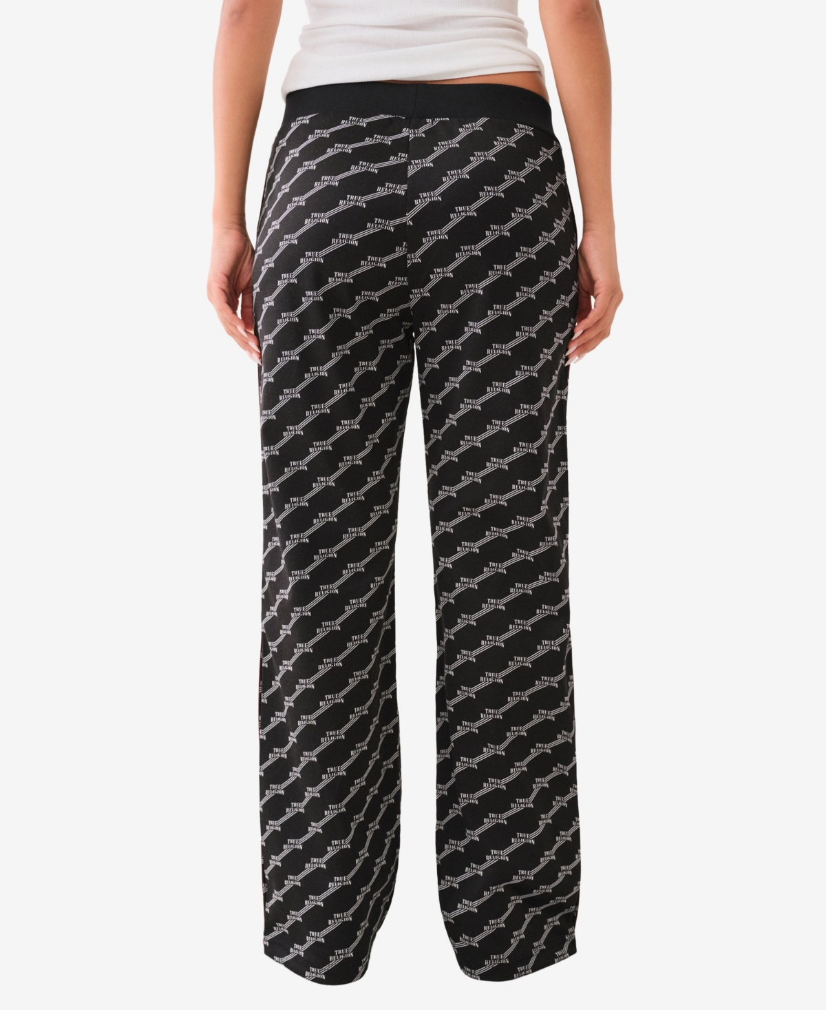 True Religion Women's Monogram Track Pants