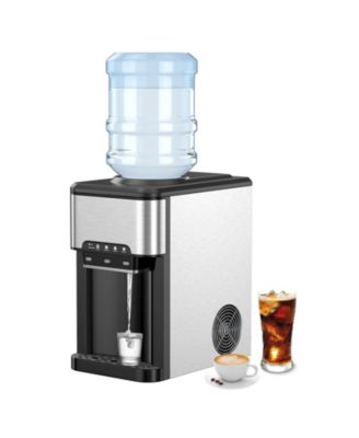 Water Cooler Dispenser 3-in-1 with Built-in Ice Maker and 3 Temperature Settings