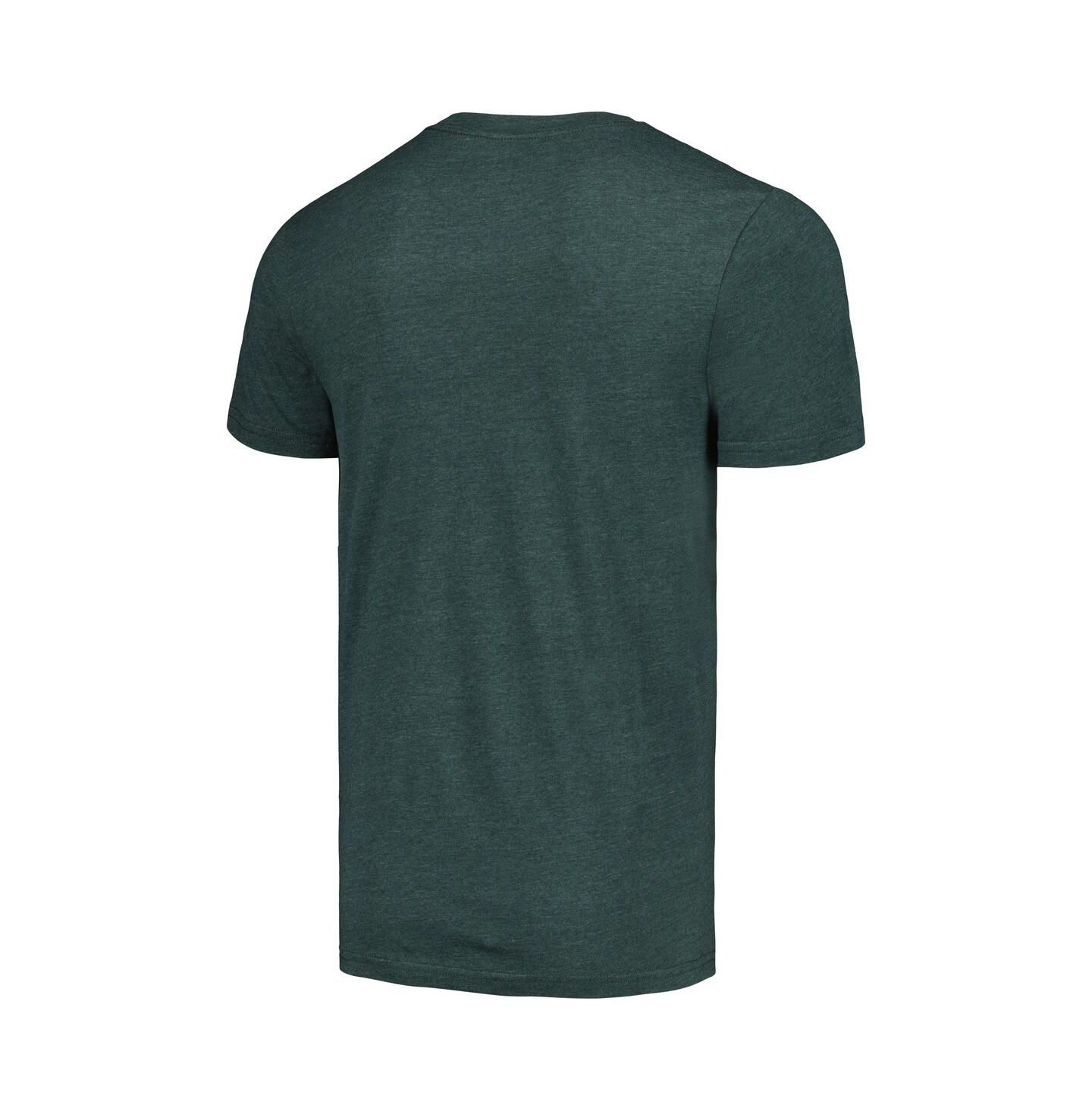 Мужские пижамы Concepts Sport Charcoal/Green Oakland Athletics Meter T-Shirt Pants Sleep Set — фото 3