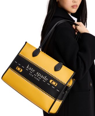kate spade new york - Manhattan Taxi Printed PVC Large Market Tote