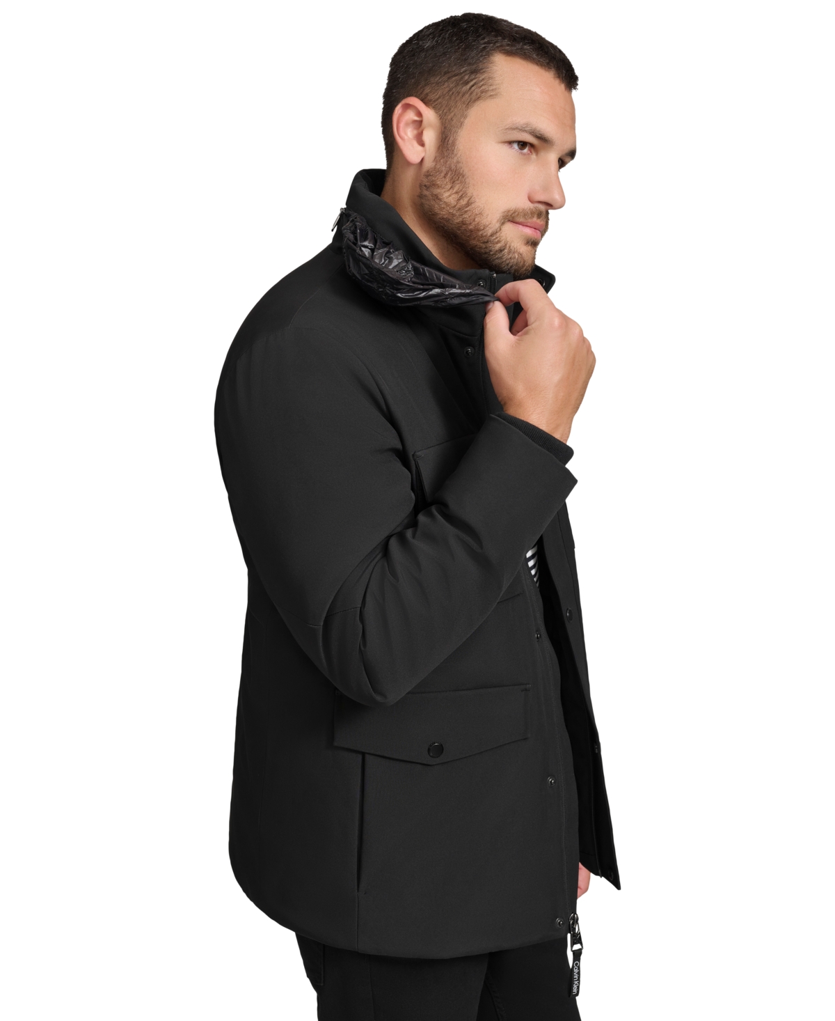 CALVIN KLEIN MEN'S TECHNICAL FIELD JACKET 