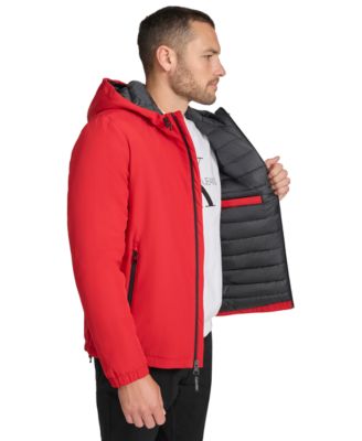 Men's Infinite Stretch Water-Resistant Hooded Jacket
