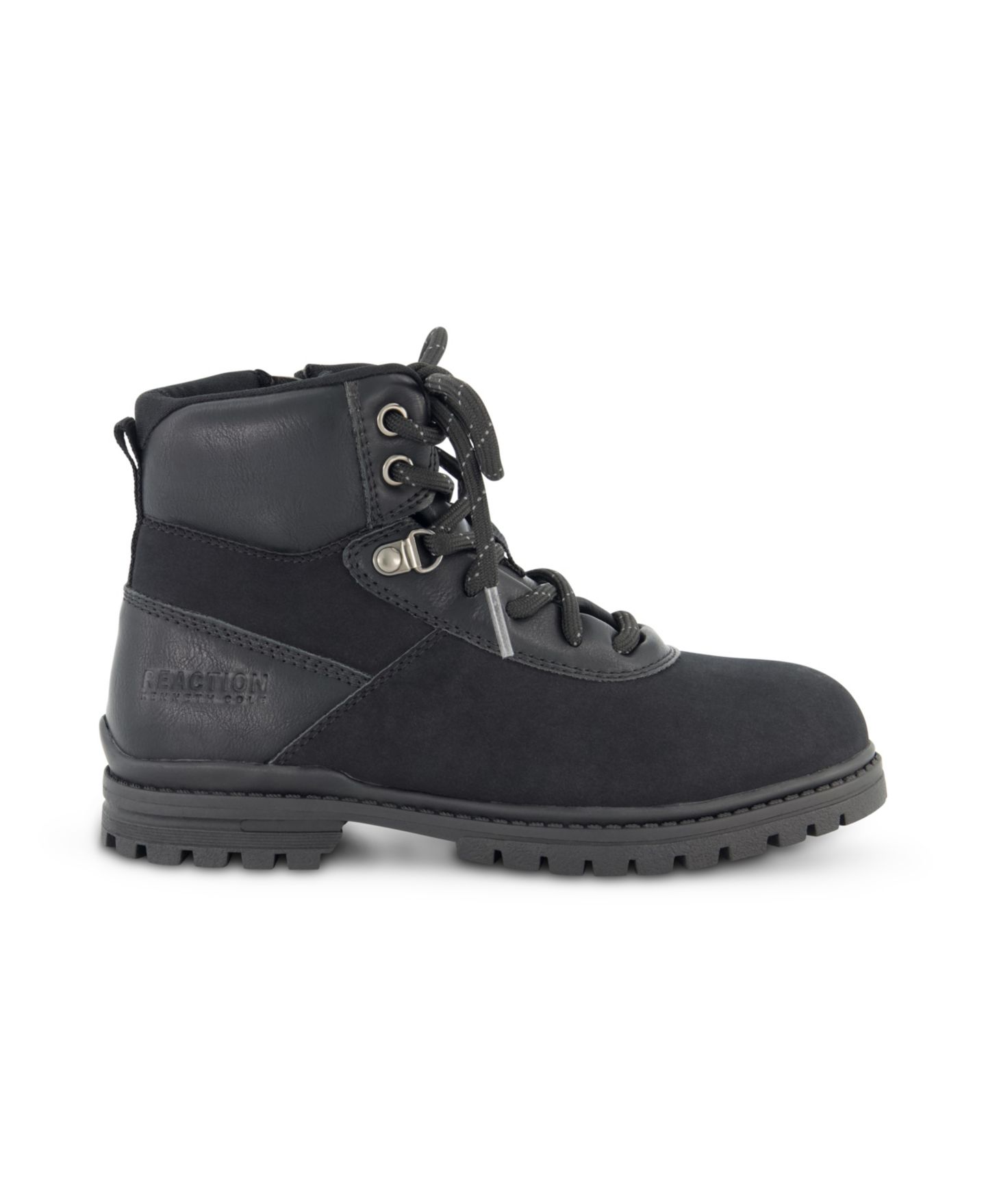 Ботинки Kenneth Cole New York Isaac Gabriel Lace Up Boots для мальчиков, цвет: Чёрный — фото 2