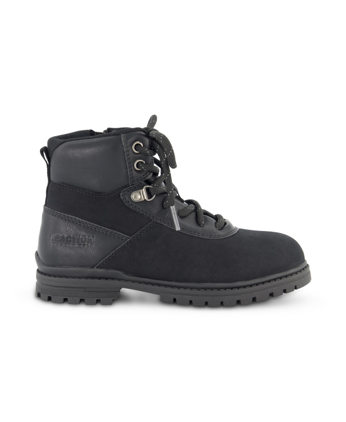 Kenneth Cole New York Little And Big Boys Isaac Gabriel Lace Up Boots In Black